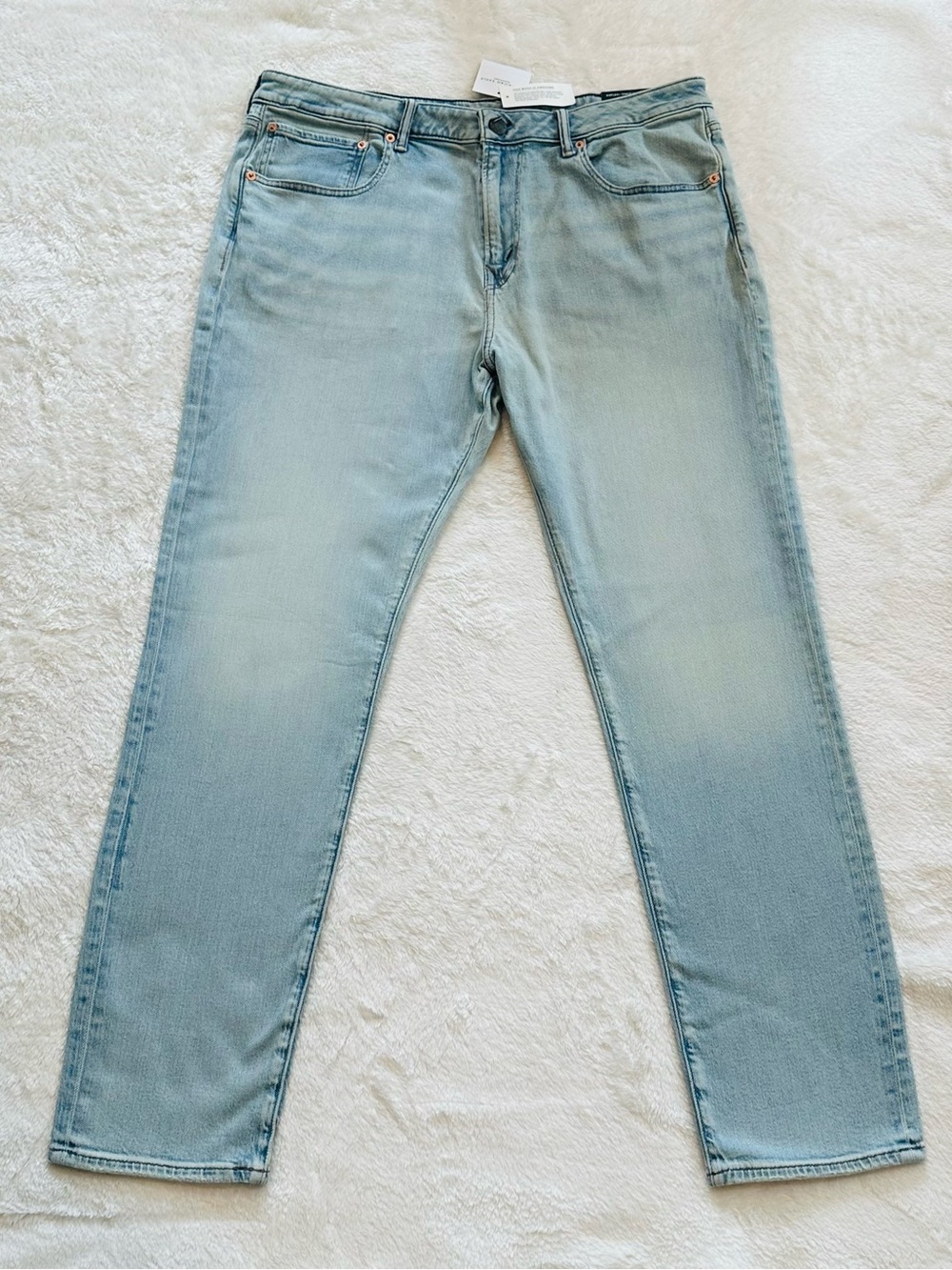 NWT American Eagle AirFlex+ Men Athletic Fit Jeans “Light Vintage” 38x32